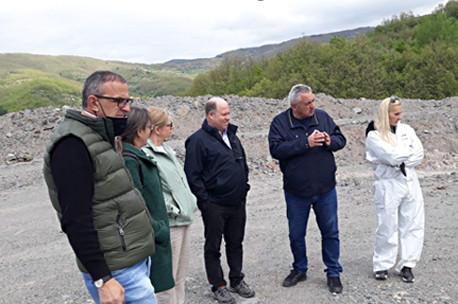  Посета представника међународног комитета Црвеног крста из Женеве локалитету рудник Кижевак, Рашка 